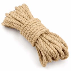 🌿 Hanfseil, 10 mm 10 m Juteseil 🌿 Natur Tau Seil Kordel