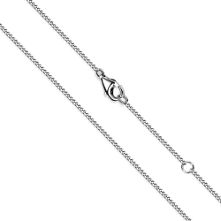 OSTAN Panzerkette Kette Damen Silber 925 💞 Verstellbares Design 💞