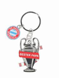 FC Bayern München Schlüsselanhänger Bester Papa Silber ⚽🏆🌟
