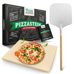 Angebot: Pizza Divertimento - DAS ORIGINAL - Pizzastein für Backofen & Gasgrill