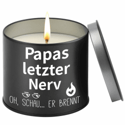 PRSTENLY Vatertagsgeschenk für Papa, 9OZ Kerze Geschenke für Bester Papa Vatertag Geburtstag