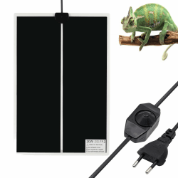 🦎 MUYIRTED Terrarium Heizmatte 20W, Reptil Heizmatten Mit Schalter 🌡️