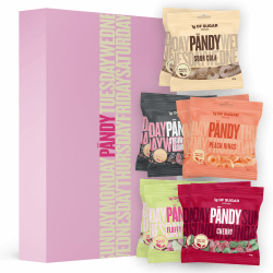 PÄNDY 10 Mix Low Carb Süßigkeiten - Gesunde Süßigkeiten Nur 1g Zucker & 85 Kalorien 🍬🍬