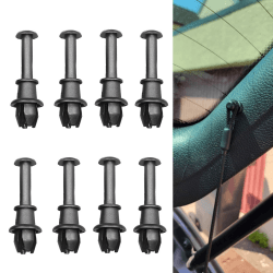8 Stück Hutablage Clips Hutablage Haltegurt Auto Kofferraumklammern 🚗🔧
