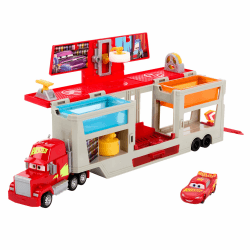 🚗 Mattel DISNEY Pixar Cars mobile Lackiererei Mack - Spielset mit Farbwechseleffekt 🌈