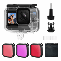 60M/196FT Wasserdichtes Gehäuse für GoPro Hero 12/11/10/9 Black 📷🌊