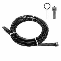 🛠️ GYHMTOO Rohrreinigungsspirale 2m, ø 10mm, Abflussreiniger Spirale