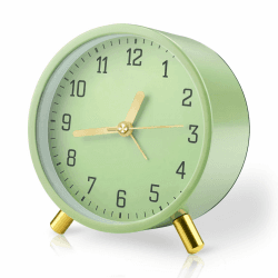 Angebote: Glasflength Wecker Analog Ohne Ticken 🕰️🌙