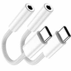 2er-Pack Kopfhörer Adapter Aux Usbc auf 3,5mm 🎧🔌
