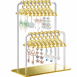 NiHome Acryl-Ohrringhalter mit zweistufigem Design 💎 - Deal des Tages!