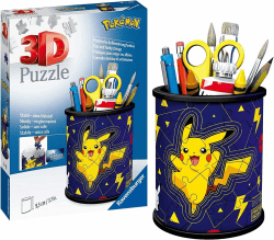 🧩 Ravensburger 3D Puzzle 11257 - Utensilo Pokémon Pikachu - 54 Teile