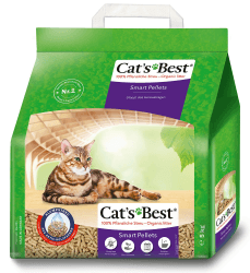 🐱🌿 Cat's Best Smart Pellets 5 kg - 100 % pflanzliche Katzenstreu