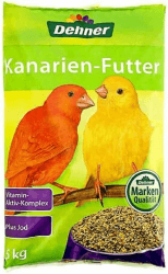 🐦 Dehner Kanarien-Futter | Spezialmischung mit Vitamin-Aktiv-Komplex und Jod, 5 kg 🌿