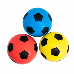 🌟 Betzold Sport - Softbälle-Set 3 Stück - Soft-Fußball Schaumstoffball Kinder-Ball 🌈
