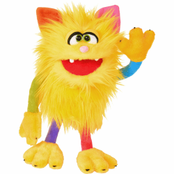 🌟 Living Puppets W816 Schickimicki Handpuppe, Gelb 🌈