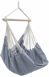 🌿 AMANKA XXL Hängesessel 185x130cm - 150kg Belastbar - Gartenmöbel 2 Personen Outdoor Sessel Jugendzimmer Mädchen - Sitzsack zum Hängen Schaukel Garten Erwachsene, Achat Grau 🌸