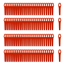 🌿 100 Stück Rasentrimmer Ersatzmesser Set 🌿
