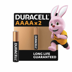 🔋 Duracell Spezialzellen Alkaline AAAA Batterie 1,5 V, 2er-Packung (LR8D425) 🌟