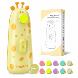 👶🌟 Elektrische Nagelfeile für Babys - Nagelpflegeset mit Licht 🌟👶