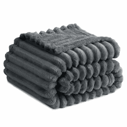 🌟 RUIKASI Kuscheldecke Flauschig Decke Grau - 150x200cm 🌟