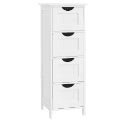🛁 VASAGLE Badezimmerschrank mit 4 Schubladen - Modern und Platzsparend 🏡