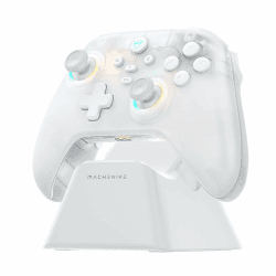 🎮 Machenike G3V2 Bluetooth Controller mit Ladestation - Weiß