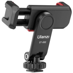 📱🔥 ULANZI ST-06S Handyhalterung mit Kaltschuhen und Gewinde 360° Drehung