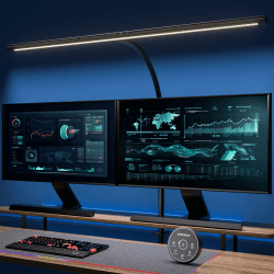 EYOCEAN Schreibtischlampe LED 🌟 Fernbedienung & Gestensteuerung 🖐️