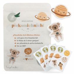 🚀🌌👶 Pieksmichnicht Pflanzliche Anti-Mücken-Aufkleber für Babys und Kinder 🌿🌟