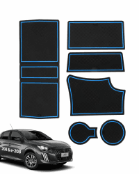 LANGBEAN Antirutschmatten für Peugeot 208 e-208 2008 e-2008 2020-2024 2025 🚗🔵