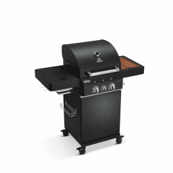 🔥 BURNHARD 2-Brenner Gasgrill FRED Jr. Deluxe Black Series 3 🌭