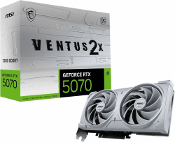 🎮 Angebot: MSI GeForce RTX 5070 12G Ventus 2X OC Weiß 🚀