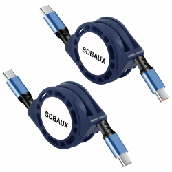 SDBAUX USB C auf USB C Kabel 1M [60W/2Stück] 3.0 Ladekabel Schnellladekabel
