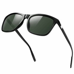 🕶️ KANASTAL Polarisiert Sonnenbrille Herren und Damen - Retro Klassische Verspiegelt Sonnenbrille mit Al-Mg Bügel UV400 Schutz