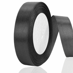 Deal des Tages: Schwarzes Satinband 22 Meter 🎁🎀