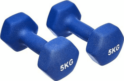 🏋️‍♂️ Amazon Basics Neopren Hanteln Gewichte (2er-Sets, 1kg - 5kg) 🏋️‍♂️
