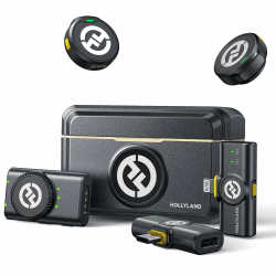 Hollyland Lark M2 Wireless Lavalier Mikrofon (2TX+3RX) 🎤