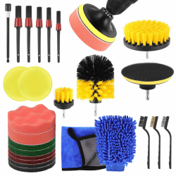 🚗🧼 WiMas 25PCS Autoreinigungsset - Innen und Außen Reinigungsset