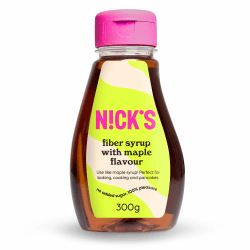 🍁 NICKS Fiber Sirup mit Ahorngeschmack - Angebot