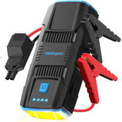 🚗🔋 Starthilfe Powerbank 2000A Spitze - Jump Starter für PKW 2000A-2