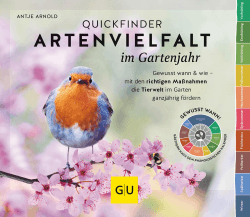 🌿🐝 Quickfinder Artenvielfalt im Gartenjahr: Gewusst wann & wie 🐞🌻