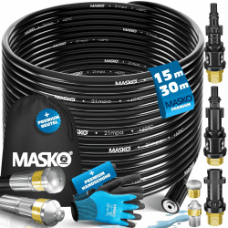 🔧 MASKO® Rohrreinigungsschlauch Set Abflussreiniger 15m - Premium 🔧