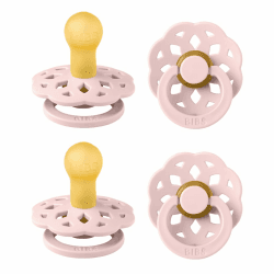🌸 BIBS Boheme Schnuller 4er-Pack 🍼 BPA-frei, Kirschform Nippel