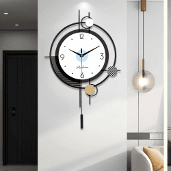Große Metall kreative Wanduhren - Moderne Design-Wanduhr 🕒