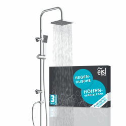 EISL EASY ENERGY Duschset mit Regendusche und Handbrause 🚿