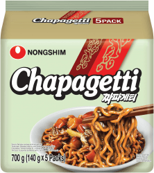Nong Shim Instantnudeln Chapaghetti 🍜 Traditionelles koreanisches Nudelgericht 🇰🇷