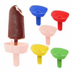 Wekuw Eis am Stiel Halter: Tropffreier und wiederverwendbarer Kinder Eisstielhalter 🍦