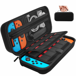 🎮👜 daydayup Tasche für Nintendo Switch und New Switch OLED - Schwarz