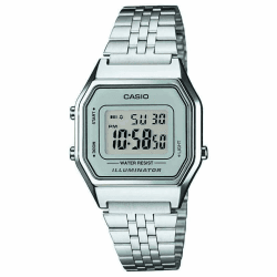 Casio Collection Damen Retro Armbanduhr LA680WEA Grau ⌚💫🎉