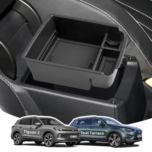 Armlehne Aufbewahrungsbox für VW Tiguan & Seat Tarraco 🚗